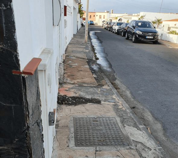 Imagen de la calle Félix Alvo, en Playa del Hombre / TA